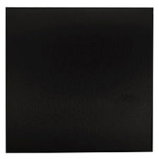 Lillypilly Black Anodized Aluminum Sheet 3"x3", 22 gauge