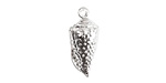 Nunn Design Sterling Silver (plated) Conch Charm 10x24mm