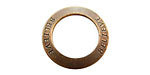 Vintaj Natural Brass "Believe" Affirmation Ring 23mm