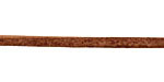 Natural Light Brown Round Leather Cord 2mm