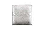 Nunn Design Antique Silver (plated) Flat Small Square Tag Link 23mm