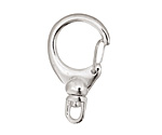 Silver (plated) Swivel Lobster Clasp 33x19mm