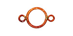 Patricia Healey Copper Small Round Link w/ 2 Loops 25x15mm