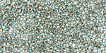 TOHO Aqua (with Gold Lining) Round 11/0 Seed Bead