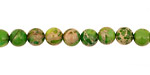 Green Impression Jasper Round 6mm
