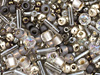 TOHO Tenin Gray/Gold Seed Bead Mix