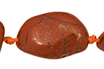 Red Jasper Tumbled Nugget 31-34x15-25mm