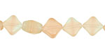 Czech Glass Flower Garden (matte) Organic Diamond 10mm