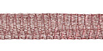 WireLace Merlot Ribbon 12mm