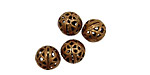 Stampt Antique Copper (plated) Filigree Ball 8mm