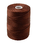 C-Lon Brown (.5mm) Bead Cord
