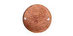 Nunn Design Antique Copper (plated) Flat Small Circle Tag Link 20mm
