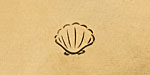 Clamshell Metal Stamp 6mm