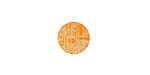 Lillypilly Orange Bamboo Anodized Aluminum Disc 11mm, 24 gauge
