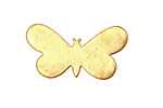 Brass Butterfly Blank 32x19mm
