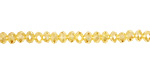 Jonquil AB Crystal Faceted Rondelle 4mm