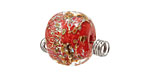 Unicorne Beads Love Spell w/ Copper Rondelle 16x20mm