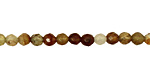 Green Garnet Faceted Round 4mm