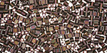 TOHO Frosted Metallic Iris Purple Triangle 11/0 Seed Bead
