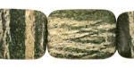 Green Zebra Jasper Thin Pillow 25x18mm