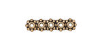 TierraCast Antique Gold (plated) 5-Hole 6mm Heishi Bar 6x25mm