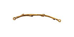 Nunn Design Antique Gold (plated) Twig Connector 58x2mm