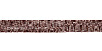 WireLace Chocolate Ribbon 6mm