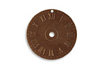 Vintaj Natural Brass Clock Face 25.5mm