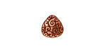 TierraCast Antique Copper (plated) Briolette Scroll 10x11mm