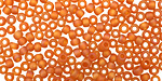 TOHO Transparent Rainbow Frosted Dark Topaz Round 8/0 Seed Bead