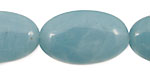 Amazonite Flat Oval 34x20mm