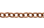 Antique Copper (plated) Oval Cable Chain