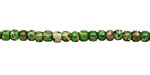 Green Impression Jasper Rondelle 4mm