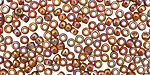 TOHO Transparent Rainbow Smoky Topaz Round 8/0 Seed Bead
