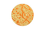Lillypilly Orange Cherry Blossom Anodized Aluminum Disc 25mm, 24 gauge