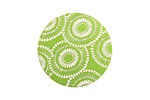 Lillypilly Lime Green Dandelion Anodized Aluminum Disc 25mm, 24 gauge
