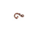 TierraCast Antique Copper (plated) Vine Hook 13x7mm
