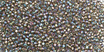 TOHO Transparent Rainbow Gray Round 11/0 Seed Bead