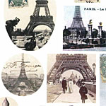 Nunn Design Paris Collage Sheet
