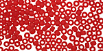 TOHO Transparent Frosted Ruby Round 8/0 Seed Bead