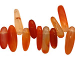 Carnelian (natural) Sticks 3-7x12-24mm