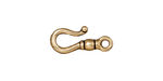 TierraCast Antique Gold (plated) Classic Hook 9x20mm