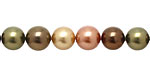 Harvest Shell Pearl Mix Round 8mm