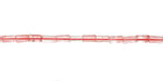 Cherry Quartz Tube 4x2.5mm