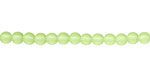 Olive Recycled Glass Round 4mm