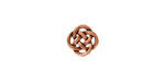 TierraCast Antique Copper (plated) Celtic Open Link 10mm