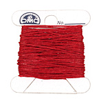 Country Red Irish Waxed Linen 2 ply