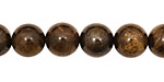 Bronzite Round 10mm