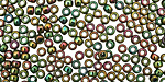TOHO Higher Metallic Iris Olivine Round 8/0 Seed Bead