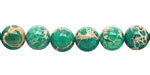 Emerald Impression Jasper Round 8mm